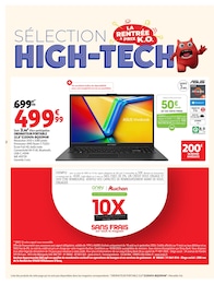 Prix et réduction Asus dans le prospectus Auchan Hypermarché en cours Offre Asus dans le catalogue Auchan Hypermarché du moment à la page 2