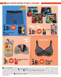 Offre Boxer Femme dans le catalogue E.Leclerc du moment à la page 34