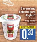 Echt Bulgara Joghurt von Bayernland im aktuellen EDEKA Prospekt für 0,33 €