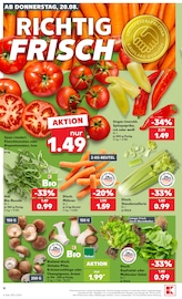 Aktueller Kaufland Prospekt mit Bio Lebensmittel, "Hier bin ich richtig", Seite 15