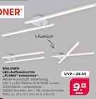 LED-Aufbauleuchte "FLAME" rahmenlos Angebote von BRILONER bei Netto mit dem Scottie Brandenburg für 9,99 €