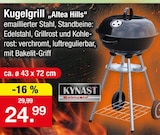 Kugelgrill "Altea Hills" von Kynast für 24,99 € bei Zimmermann im Angebot Kugelgrill "Altea Hills" von Kynast im aktuellen Zimmermann Prospekt