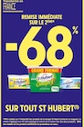Promo -68% de remise immédiate sur le 2ème sur tout ST HUBERT à  dans le catalogue Intermarché Super à La Mûre
