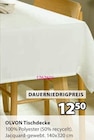 OLVON Tischdecke für 12,50 € bei JYSK im Angebot OLVON Tischdecke im aktuellen JYSK Prospekt