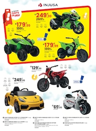 Prix et réduction Moto Électrique Enfant dans le prospectus JouéClub en cours Offre Moto Électrique Enfant dans le catalogue JouéClub du moment à la page 22