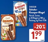 Schoko-Knusper-Riegel von Choceur für 1,99 € bei ALDI SÜD im Angebot Schoko-Knusper-Riegel von Choceur im aktuellen ALDI SÜD Prospekt