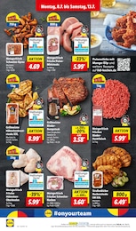 Fleisch Angebot im aktuellen Lidl Prospekt auf Seite 6