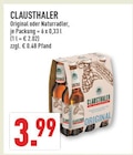 Original oder Naturradler Angebote von CLAUSTHALER bei Marktkauf Erkrath für 3,99 €