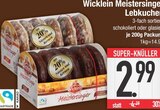 Lebkuchen im EDEKA Prospekt Meistersinger Lebkuchen von Wicklein im aktuellen EDEKA Prospekt für 2,99 €