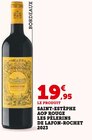 Saint-Estèphe AOP Rouge Les Pèlerins de Lafon-Rochet 2023 à Super U dans Cère-la-Ronde