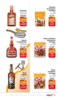 Promo Grand Marnier dans le catalogue Colruyt du moment à la page 27