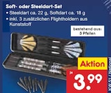 Soft- oder Steeldart-Set  im aktuellen Netto Marken-Discount Prospekt für 3,99 €