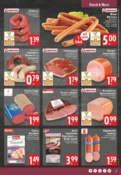 Wiener Würstchen im EDEKA Prospekt in Duisburg Aktueller EDEKA Prospekt mit Wiener Würstchen, "Aktuelle Angebote", Seite 7