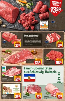 Schweinefleisch im REWE Prospekt "Dein Markt" mit 40 Seiten (Hamburg)