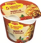 5 Minuten Terrine Nudeln in Rahmsauce im Angebot bei Lidl in Ludwigshafen 5 Minuten Terrine Nudeln in Rahmsauce Angebote von Maggi bei Lidl Ludwigshafen für 0,99 €