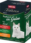 Nassfutter Katze Mix vom Land, Raffinesse in Gelee, Multipack (12x85 g) von animonda VOM FEINSTEN im aktuellen dm-drogerie markt Prospekt für 6,25 €