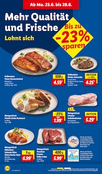 Rindfleisch im Lidl Prospekt "LIDL LOHNT SICH" mit 64 Seiten (Paderborn)
