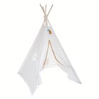 Tipi Wapi écru 120x120x160cm à Maxi Bazar dans Villevaudé