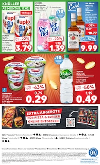 Volvic im Kaufland Prospekt "UNSERE MEGA ANGEBOTE" mit 50 Seiten (Kleve)