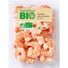 Gambas décortiquées natures CARREFOUR BIO - MITI en promo chez Carrefour Gambas décortiquées natures CARREFOUR BIO - MITI dans le catalogue Carrefour