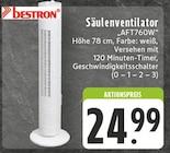 Säulenventilator AFT760W im Angebot bei E center in Krefeld Säulenventilator AFT760W Angebote von Bestron bei E center Krefeld für 24,99 €