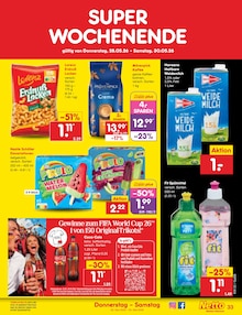Milch im aktuellen Netto Marken-Discount Prospekt (Oldenburg) Milch im Netto Marken-Discount Prospekt "Aktuelle Angebote" mit 58 Seiten (Oldenburg)