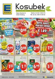 Discounter Prospekt von EDEKA Stolberg EDEKA Prospekt: "Aktuelle Angebote", 24 Seiten, 20.10.2025 - 25.10.2025