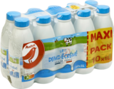 LAIT DEMI-ÉCRÉMÉ AUCHAN - AUCHAN en promo chez Auchan Hypermarché Boulogne-Billancourt à 9,90 €