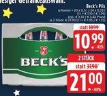Pils im Angebot bei E center in Erftstadt Pils Angebote von Beck's bei E center Erftstadt für 10,99 €