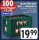 Münchner Hell oder Alkoholfrei im Angebot bei E center in Erftstadt Münchner Hell oder Alkoholfrei Angebote von Spaten bei E center Erftstadt für 19,99 €