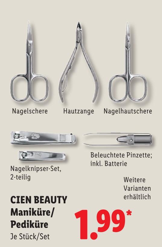 Nagelknipser-Set