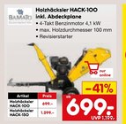 Holzhäcksler HACK-100 im Angebot bei Netto Marken-Discount in Dachau Holzhäcksler HACK-100 Angebote bei Netto Marken-Discount Dachau für 699,00 €