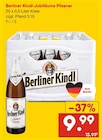 Jubiläums Pilsener von Berliner Kindl für 9,99 € bei Netto Marken-Discount im Angebot Jubiläums Pilsener von Berliner Kindl im aktuellen Netto Marken-Discount Prospekt