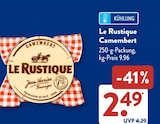 Camembert von Le Rustique für 2,49 € bei ALDI SÜD im Angebot Camembert von Le Rustique im aktuellen ALDI SÜD Prospekt