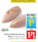 Frische Hähnchenbrustfilets bei EDEKA im Sasbach Prospekt für 1,11 €