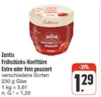 Frühstücks-Konfitüre Extra oder Fein passiert verschiedene Sorten bei nah und gut im Geyer Prospekt für 1,29 €