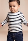 Promo Marinière manches longues en coton BIO GOTS à 7,69 € dans le catalogue Monoprix Lagny à Lagny-sur-Marne