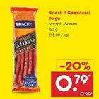 Aktuelle Mettwurst Angebote bei Netto Marken-Discount in Duisburg Aktuelles Kabanossi to go Angebot bei Netto Marken-Discount in Duisburg ab 0,79 €
