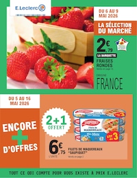 Catalogue Supermarchés E.Leclerc en cours à Saint-Jean-de-Monts et alentours, TOUT CE QUI COMPTE POUR VOUS EXISTE À PRIX E.LECERC, 28 pages, 05/05/2026 - 16/05/2026