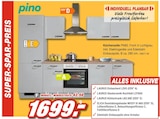 Küchenzeile PN80 Angebote von pino bei Möbel AS Ettlingen für 1.699,00 €