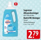 Sagrotan Allzweckreiniger oder Bad & WC-Reiniger Angebote bei famila Nordost Stralsund für 2,79 €