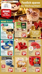 REWE Prospekt für München mit 22 Seiten Der aktuelle REWE Prospekt "Dein Markt" mit Seiten (München)