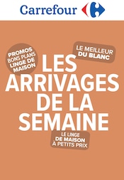 T-Shirt Angebote im Prospekt "LES ARRIVAGES DE LA SEMAINE" von Carrefour auf Seite 1