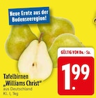 Tafelbirnen Williams Christ von  im aktuellen EDEKA Prospekt für 1,99 €