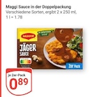 Sauce bei GLOBUS im Hermsdorf Prospekt für 0,89 €