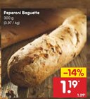 Peperoni Baguette  im aktuellen Netto Marken-Discount Prospekt für 1,19 €