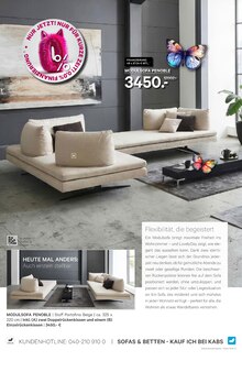 Sofa im Kabs Prospekt "DOPPELT SPAREN!" mit 58 Seiten (Hamburg)