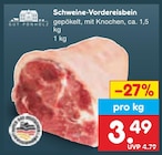 Schweine-Vordereisbein von Gut Ponholz für 3,49 € bei Netto Marken-Discount im Angebot Schweine-Vordereisbein von Gut Ponholz im aktuellen Netto Marken-Discount Prospekt