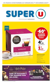 Prospectus Super U à Hazebrouck, "Super U", 40 pages de promos valables du 19/11/2024 au 01/12/2024