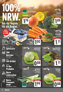 Aktueller EDEKA Prospekt "Aktuelle Angebote" Seite 2 von 24 Seiten für Paderborn